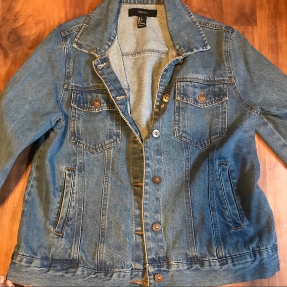 F21 Jean jacket - Picture 1 of 3